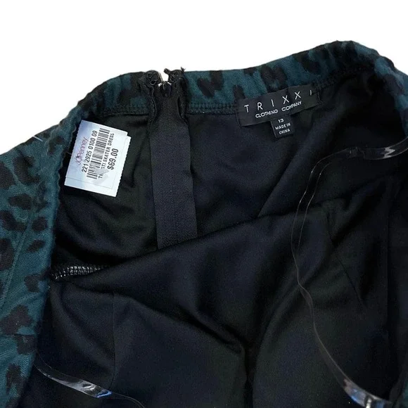 TRIXXI Strapless Bodycon Dress with Ruffle Hem - Picture 2 of 3